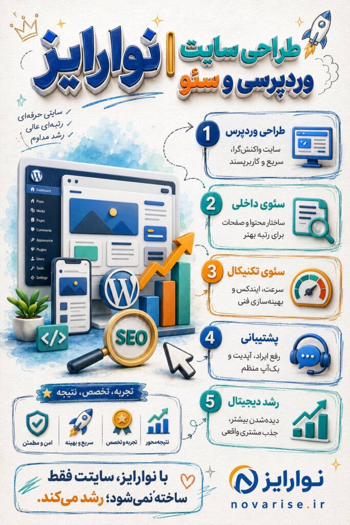 طراحی سایت نوارایز
