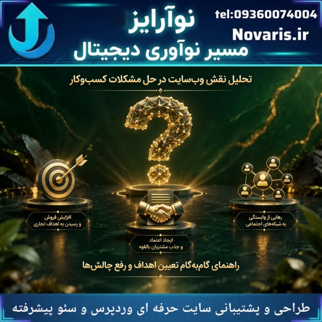 سایت چه مشکلی را برای کسب‌وکار حل می‌کند؟